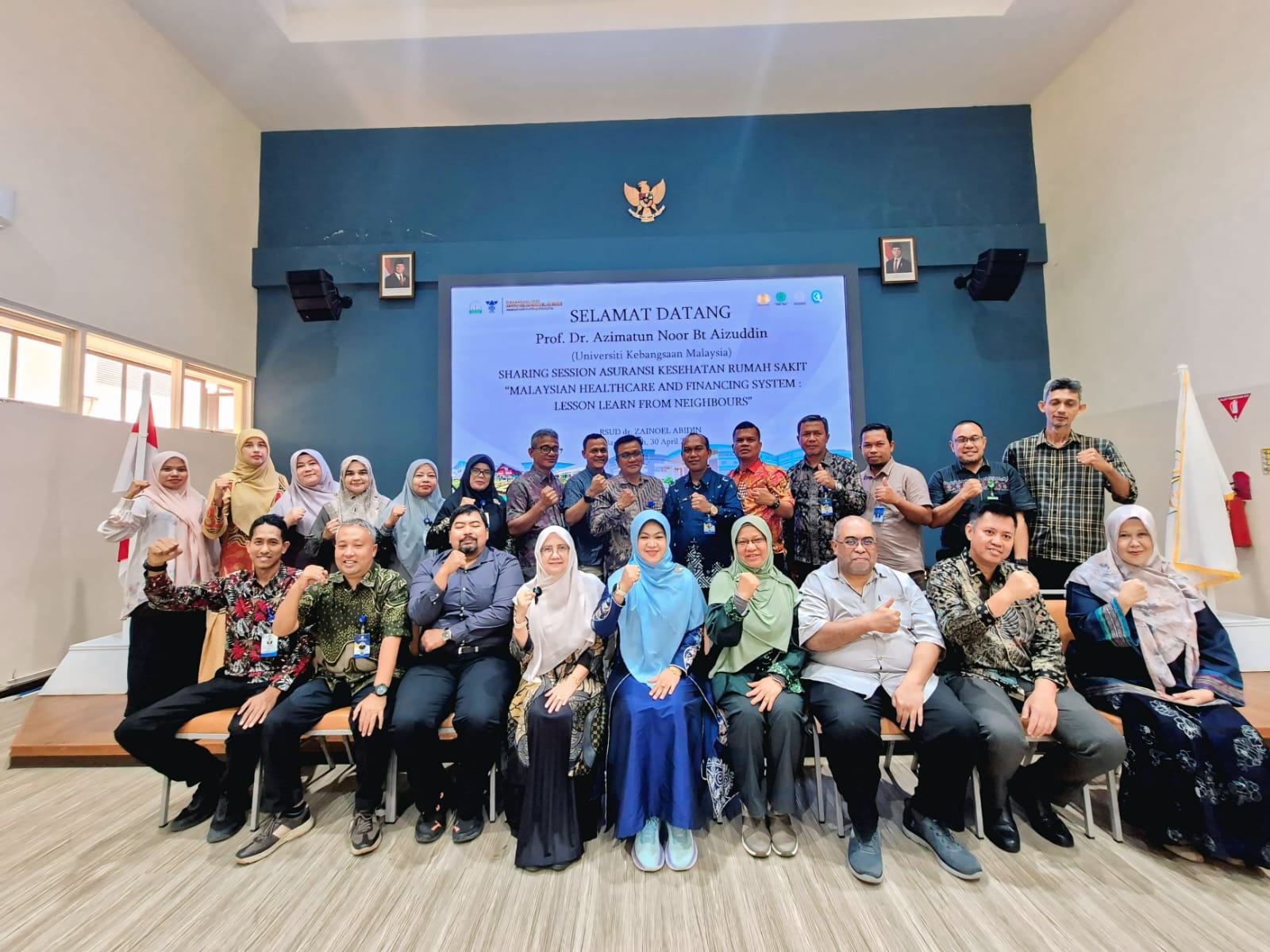 RSUDZA Perkuat Transformasi Layanan melalui Pembelajaran Sistem Pembiayaan Kesehatan Malaysia