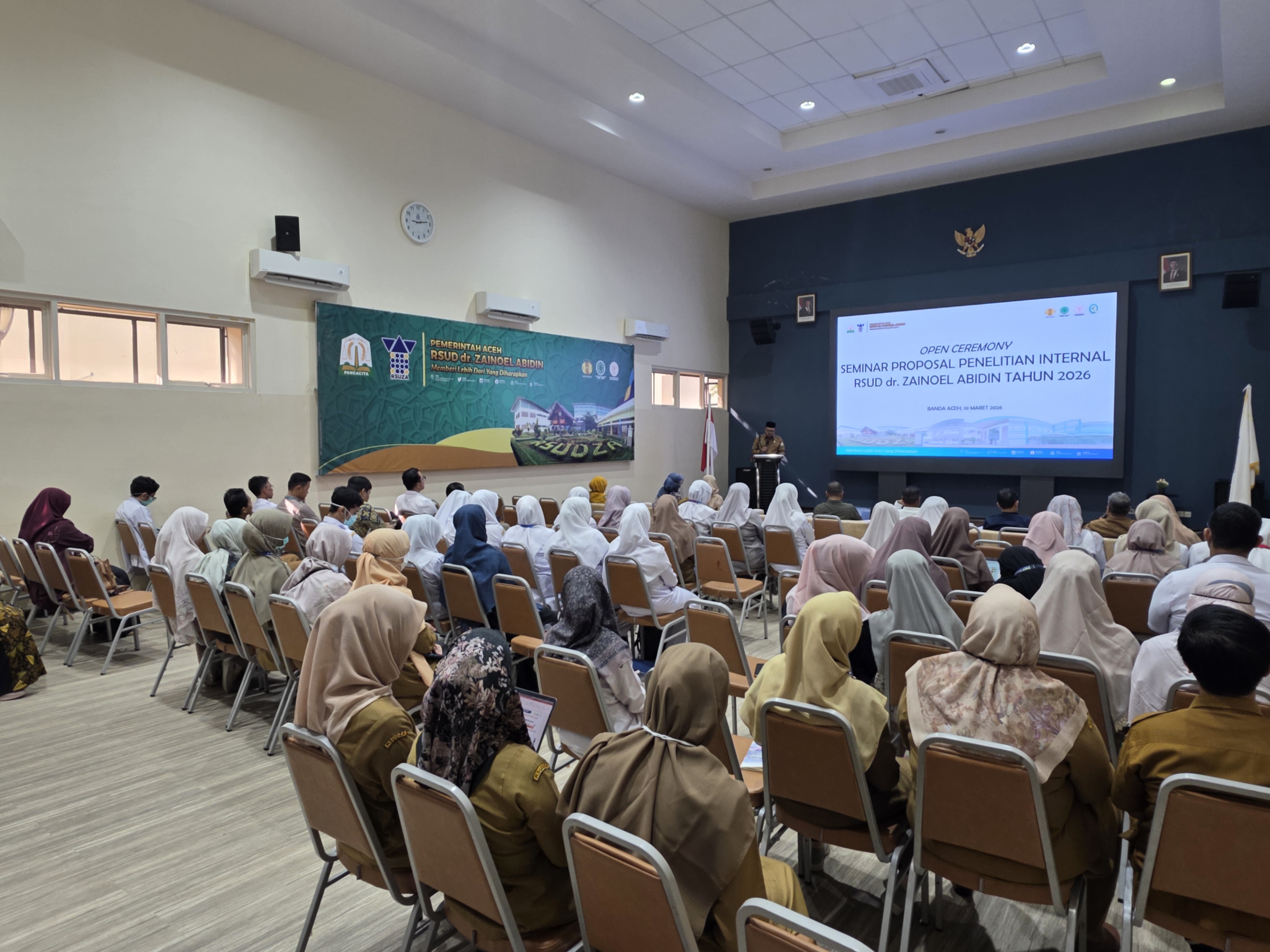 Penelitian Internal RSUDZA 2026 dimulai : 41 proposal unggulan siap diuji