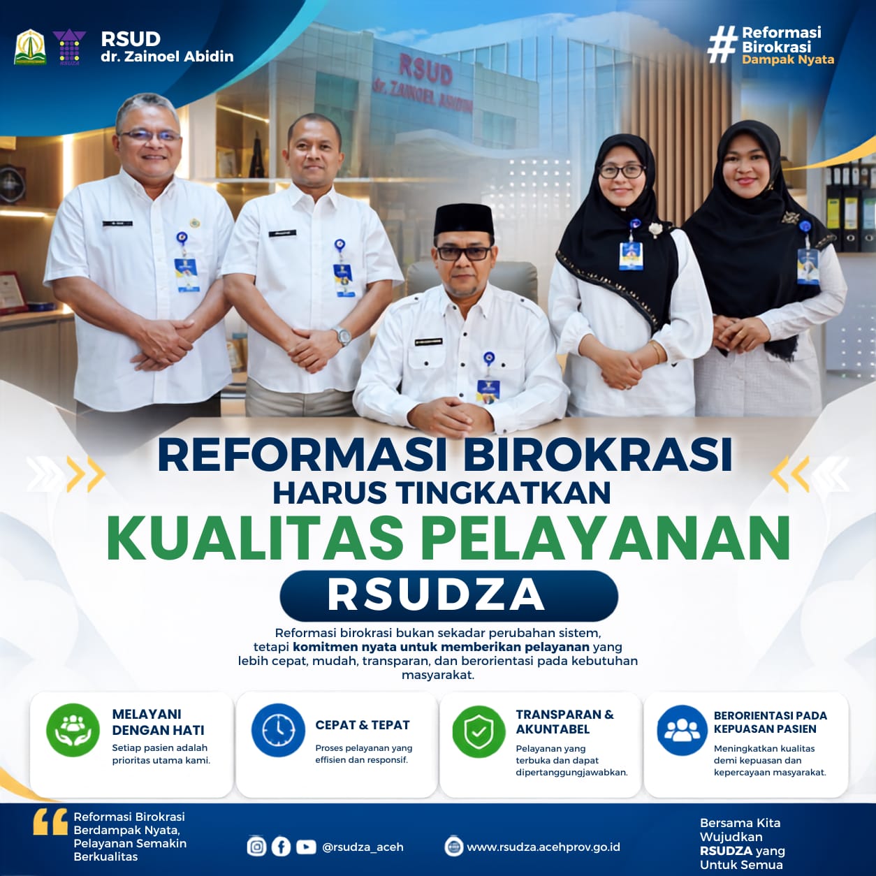 RSUDZA JALANI PENILAIAN ZONA INTEGRASI MENUJU WBK-WBBM